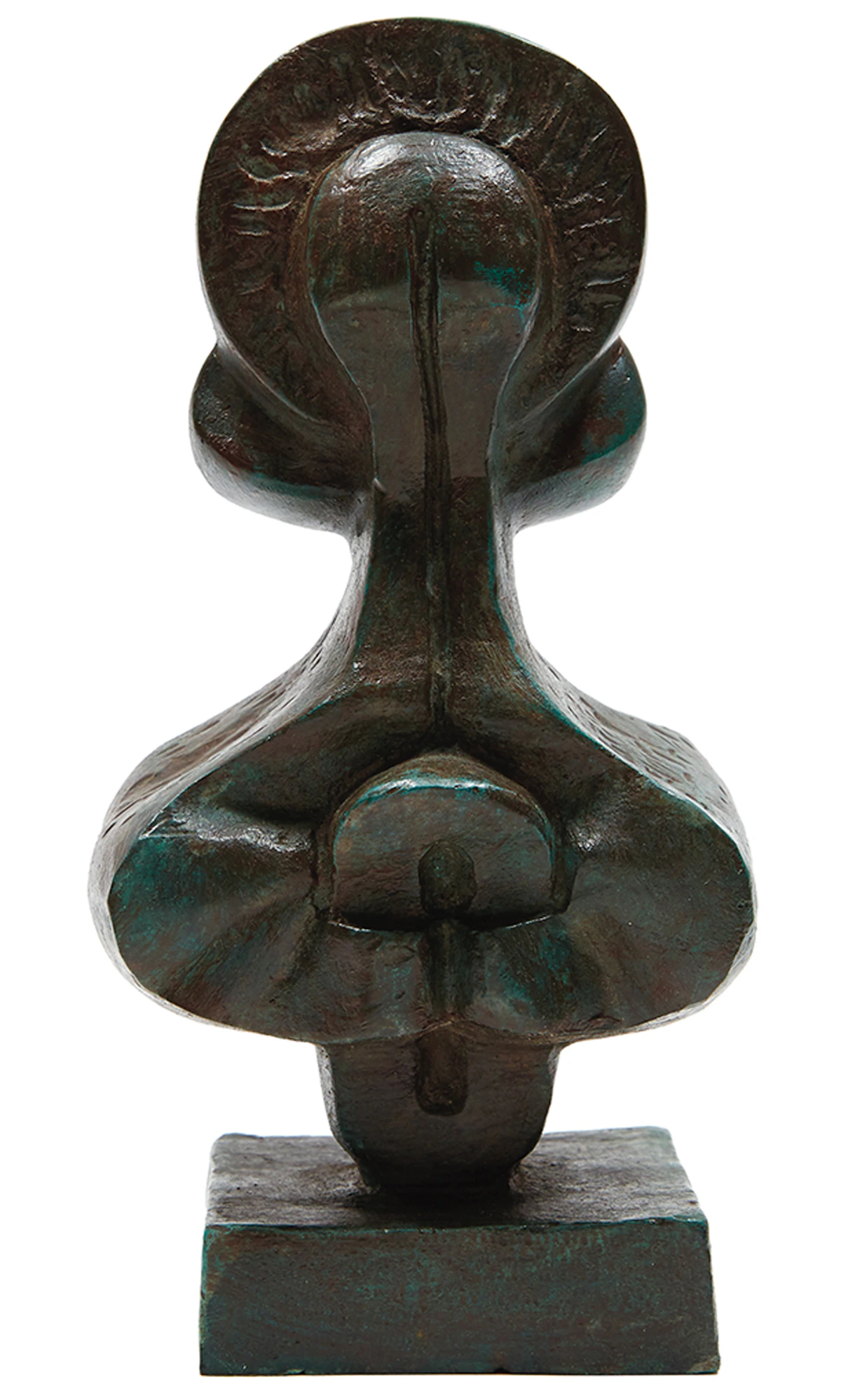 Sorel Etrog, Study for Madonna Bust, bronze, 1963