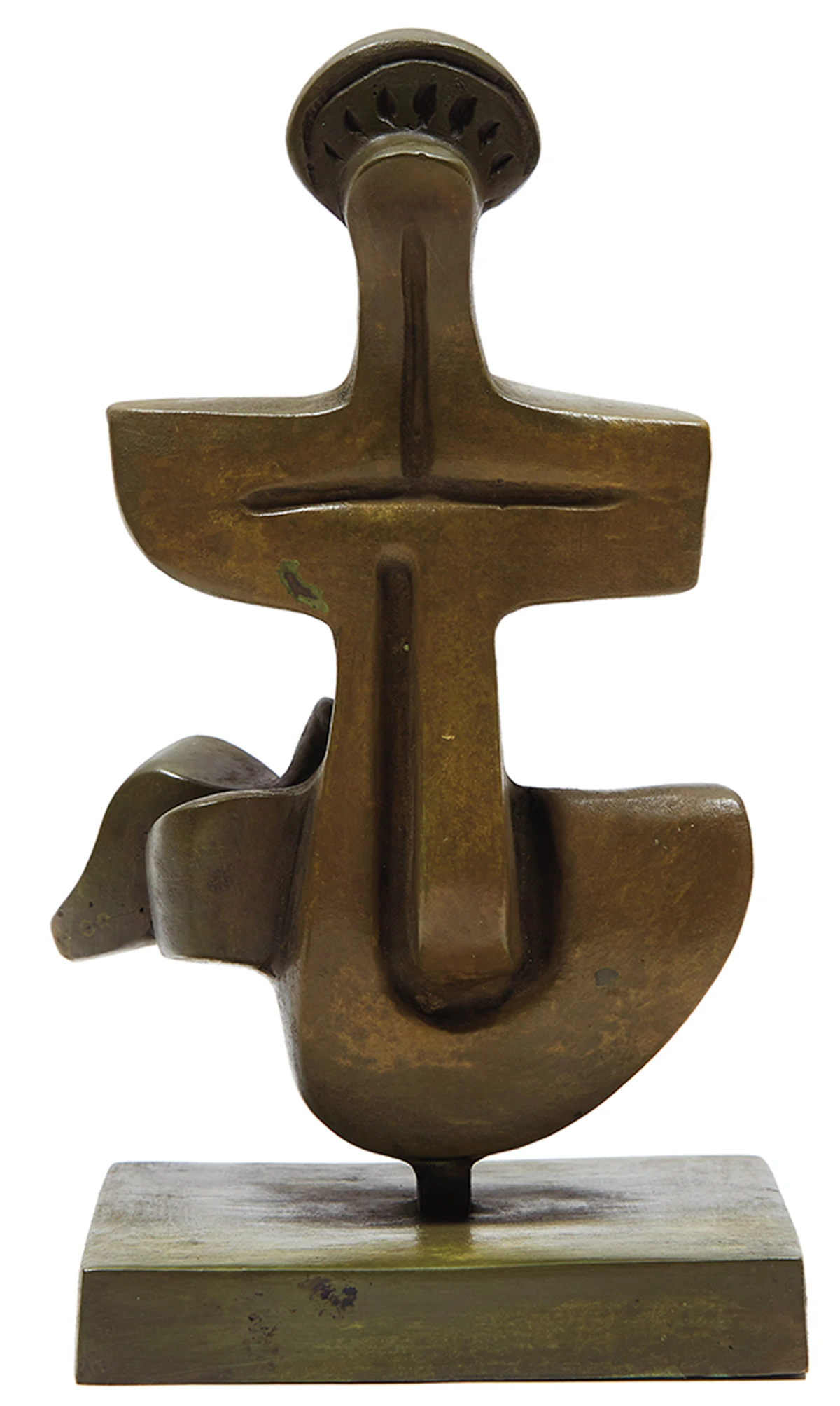 Sorel Etrog, La Mer Study, bronze, 1964