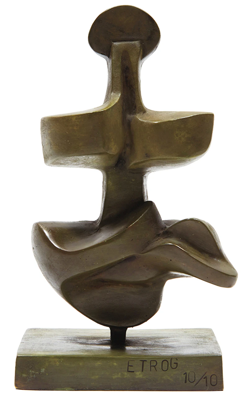 Sorel Etrog, La Mer Study, bronze, 1964 - view 10
