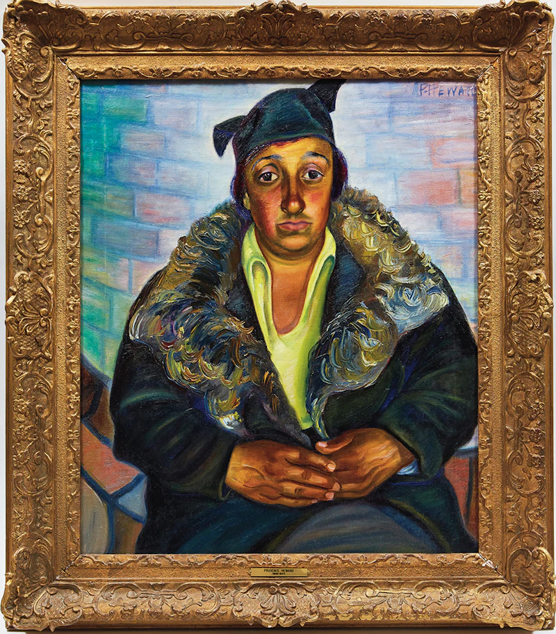 Efa Prudence Heward, Mrs. Decco (1940), oil on canvas, circa 1930 - view 2