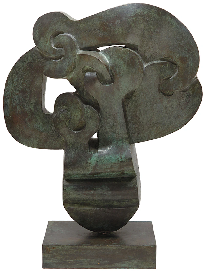 Sorel Etrog, Homage to Dr. Martin Luther King, bronze, 1979 - view 16