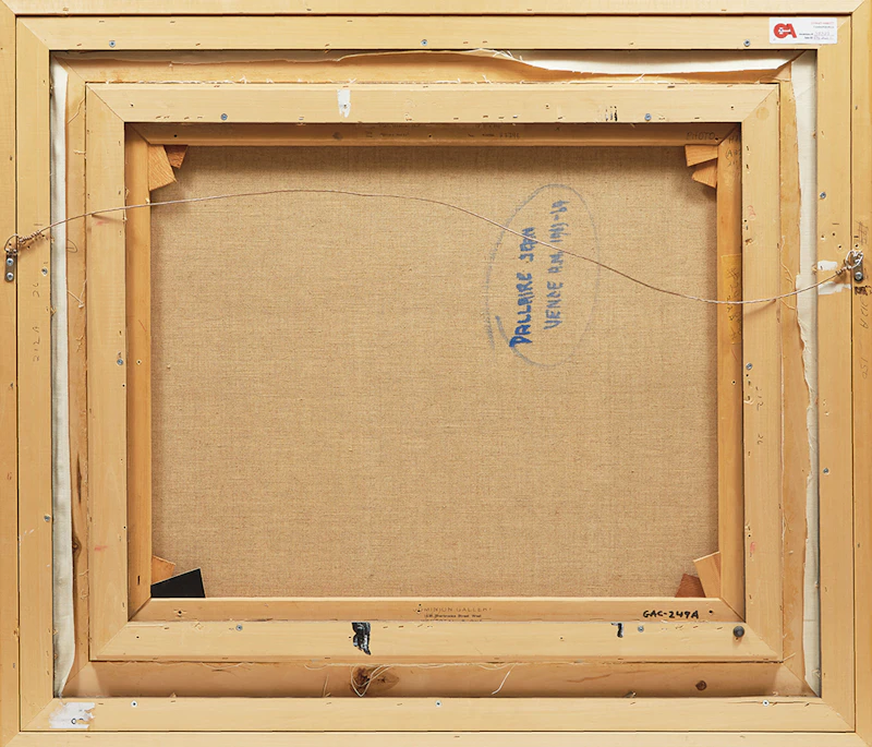 Jean-Philippe Dallaire, Nature morte, oil on canvas, 1963/64 - view 3