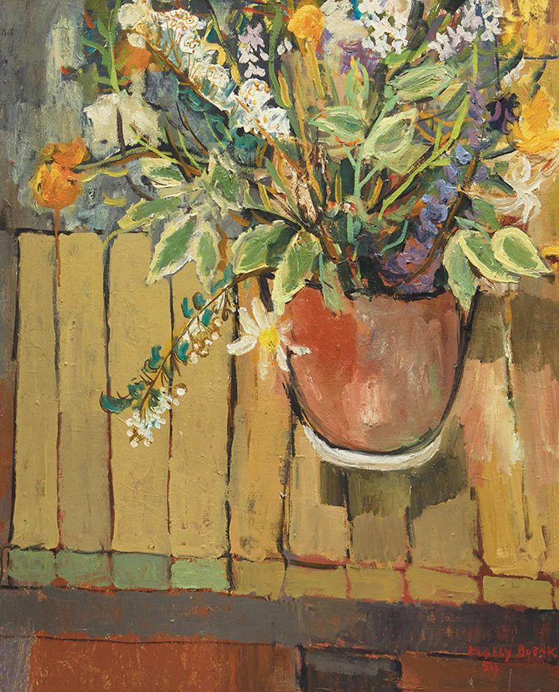 Flowers 4 by Molly Lamb Bobak