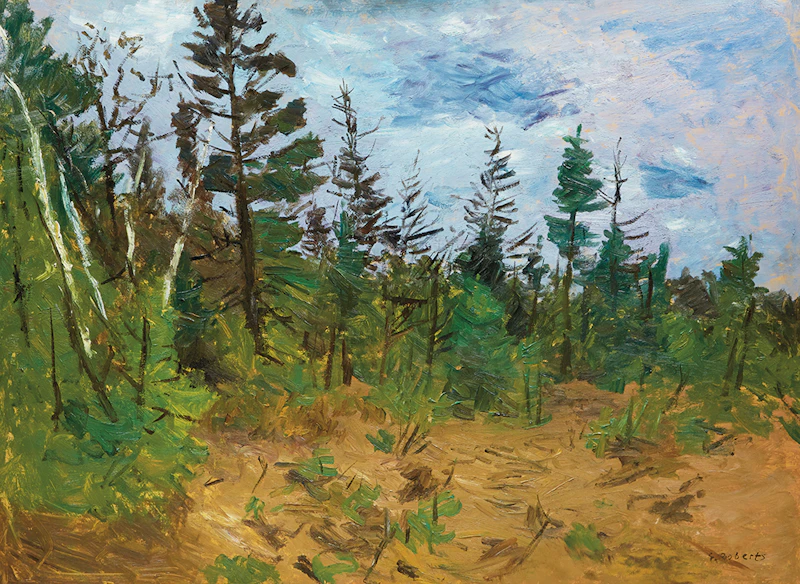 Edge of Woods in Spring, New Brunswick by William Goodridge Roberts