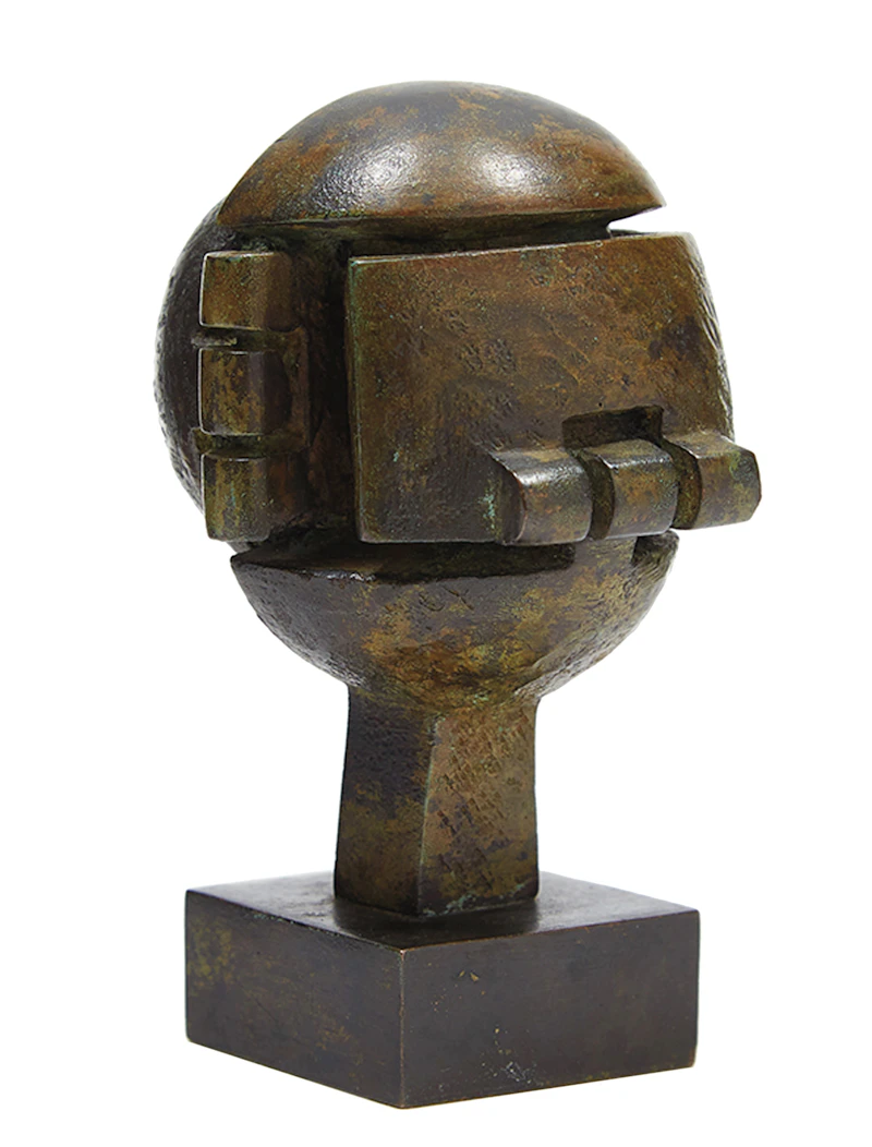 Sorel Etrog, Magic Barrel, bronze, circa 1976 - view 6