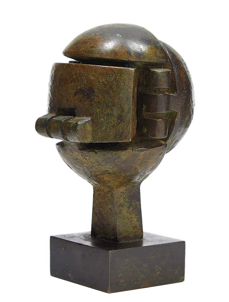 Sorel Etrog, Magic Barrel, bronze, circa 1976 - view 11