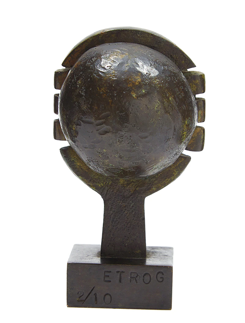 Sorel Etrog, Magic Barrel, bronze, circa 1976 - view 13