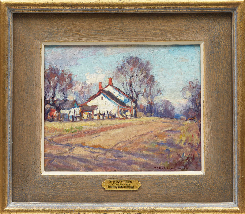 Heath Street near Bayview (Bennington Heights, Toronto) by Manly Edward MacDonald