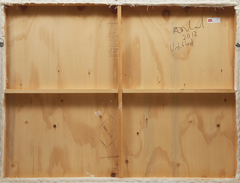 Kim Dorland, Untitled , mixed media on canvas on board, 2012 - view 2