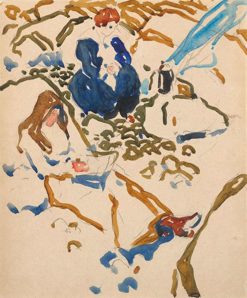 Picnic by David Brown Milne