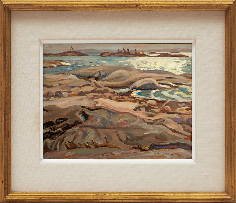 Alexander Young Jackson, Georgian Bay, oil on panel - view 2