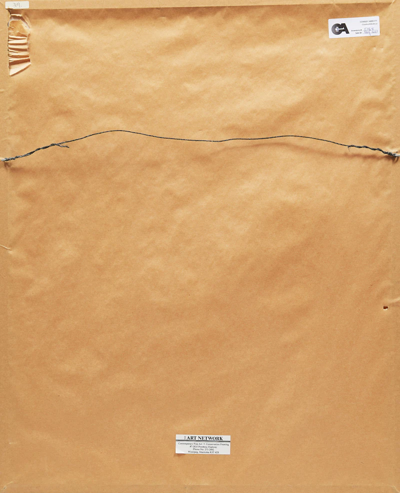 Ivan Kenneth Eyre, Untitled (Dancer), mixed media drawing, 1991 - view 3