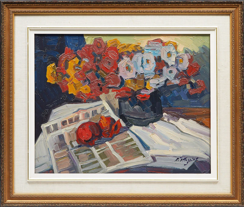 Armand Tatossian, Still Life, oil on canvas - view 2