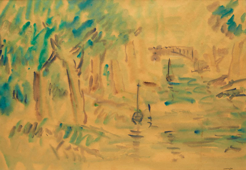 Lagoon by Kazuo Nakamura