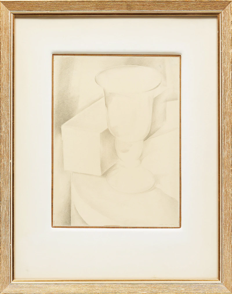 Lionel LeMoine FitzGerald, Still Life with Goblet, laid down on board, 1935 - view 2