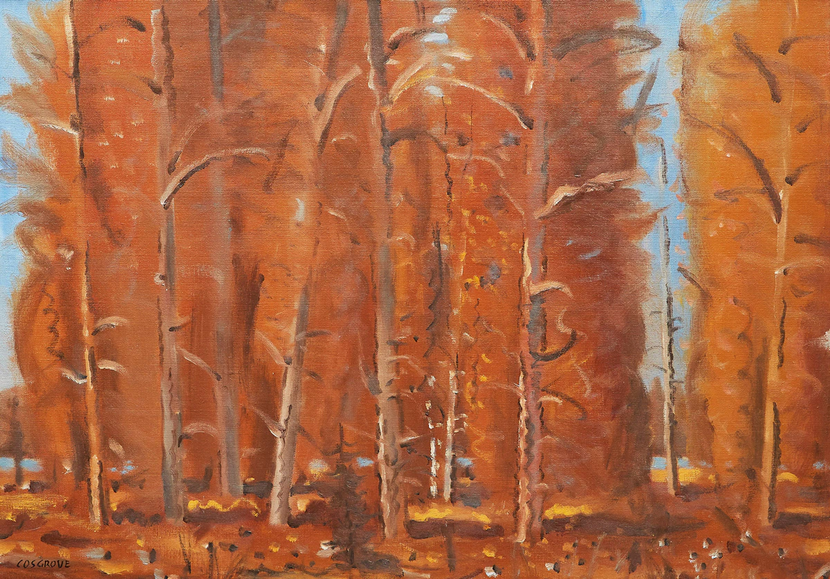 Stanley Morel Cosgrove, La Tuque , oil on canvas