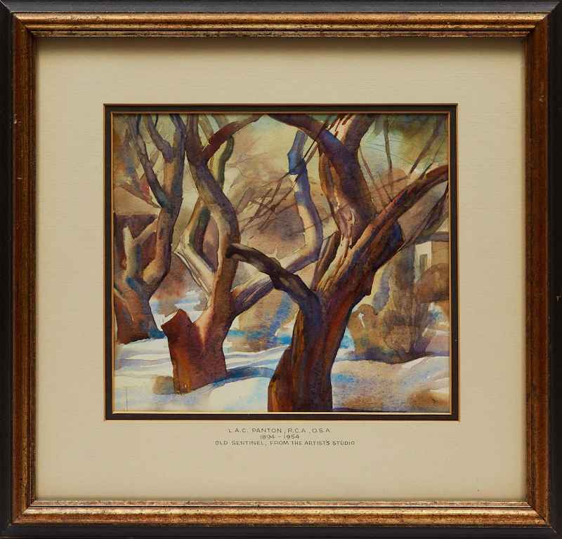 Lawrence Arthur Colley Panton, Old Sentinel, from the Artist’s Studio, watercolour - view 2