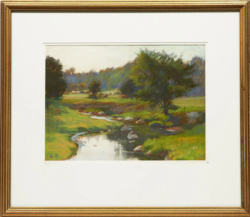 Frederick Henry Brigden, On the Upper Reaches of the Don, pastel - view 2