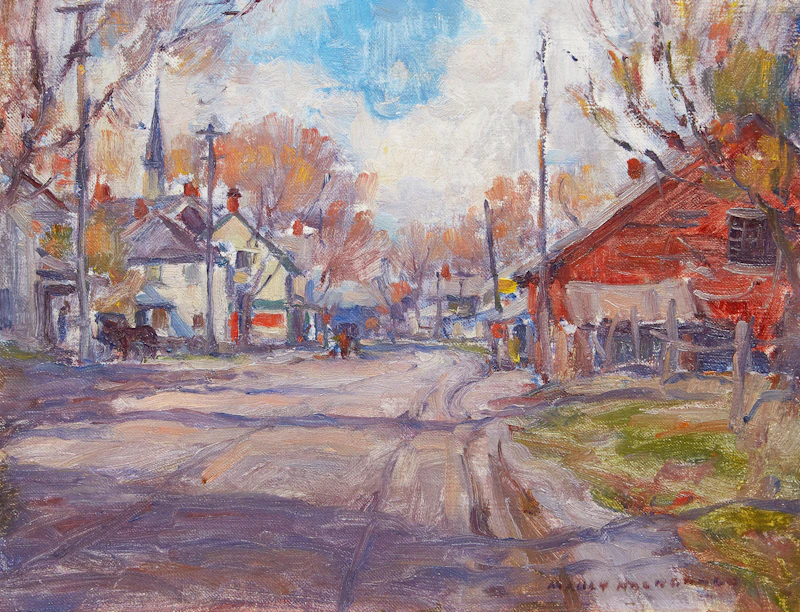Main Street, Unionville by Manly Edward MacDonald