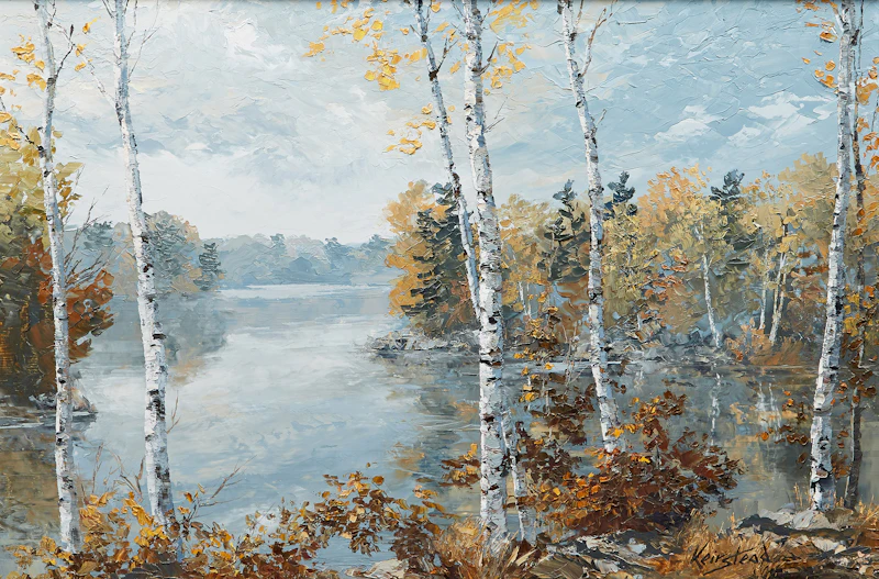Silver Dawn, Buck Lake by James Keirstead