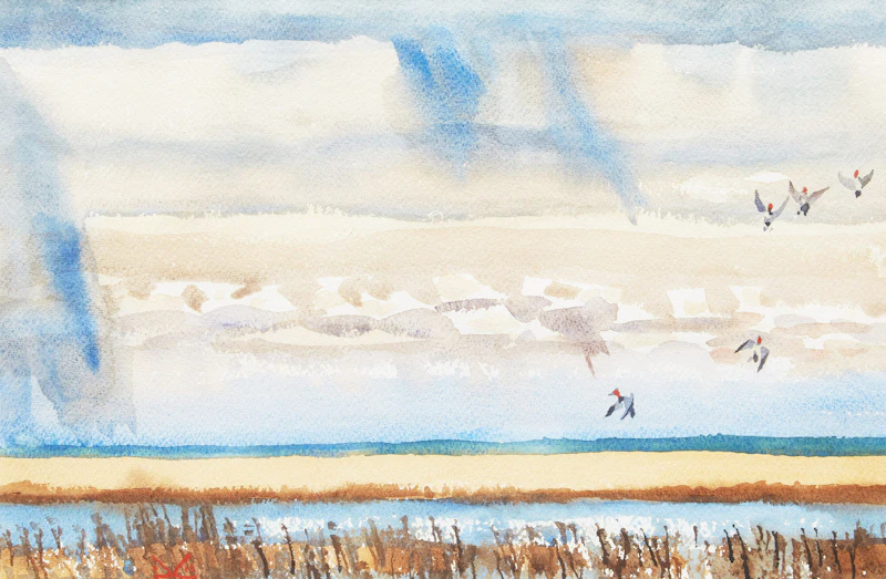 Redheads, Prairie Slough by Illingworth Holey Kerr