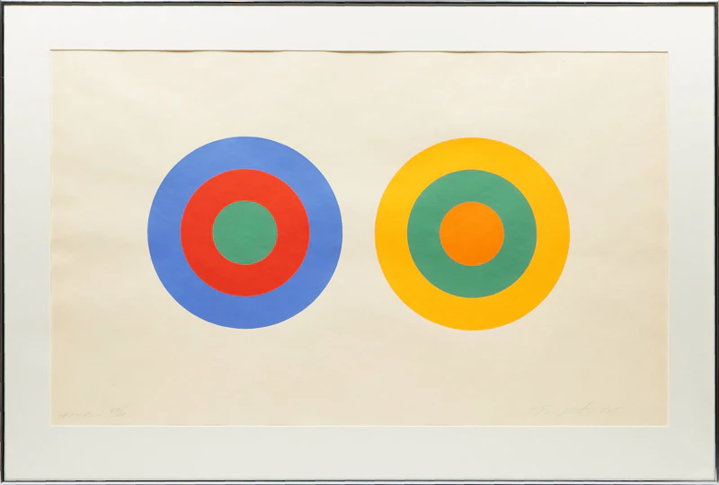Claude Tousignant, Sans titre #3-75, silkscreen, 1975 - view 2