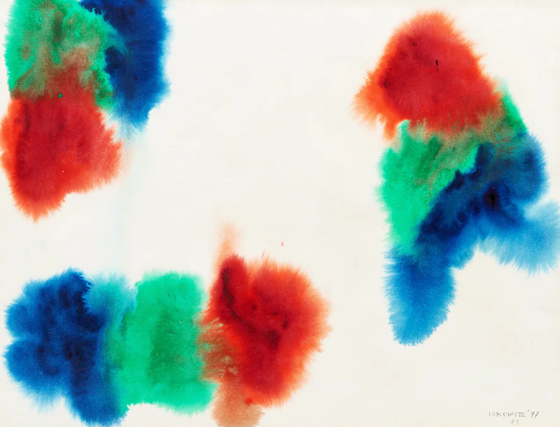 Gershon Iskowitz, Untitled, watercolour