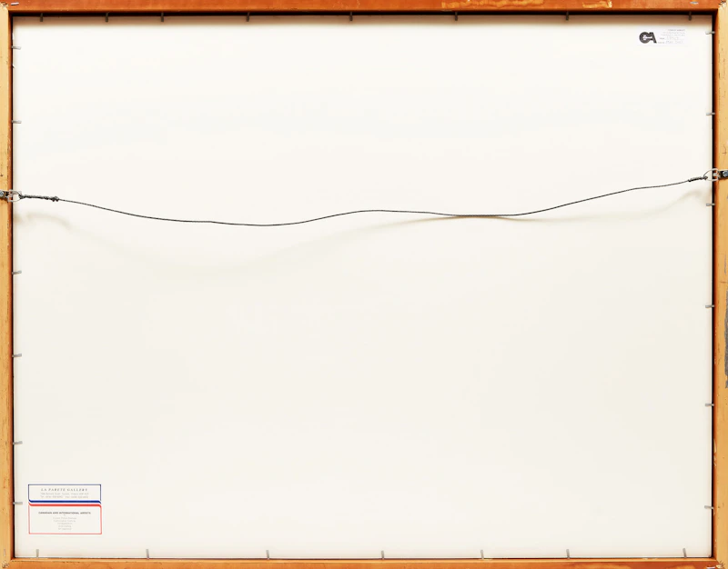 Thomas Sherlock Hodgson, Untitled Abstraction, mixed media on paper, 1989 - view 3
