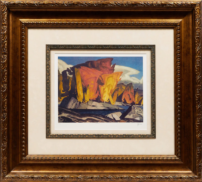 Alfred Joseph Casson, Island, colour serigraph - view 2
