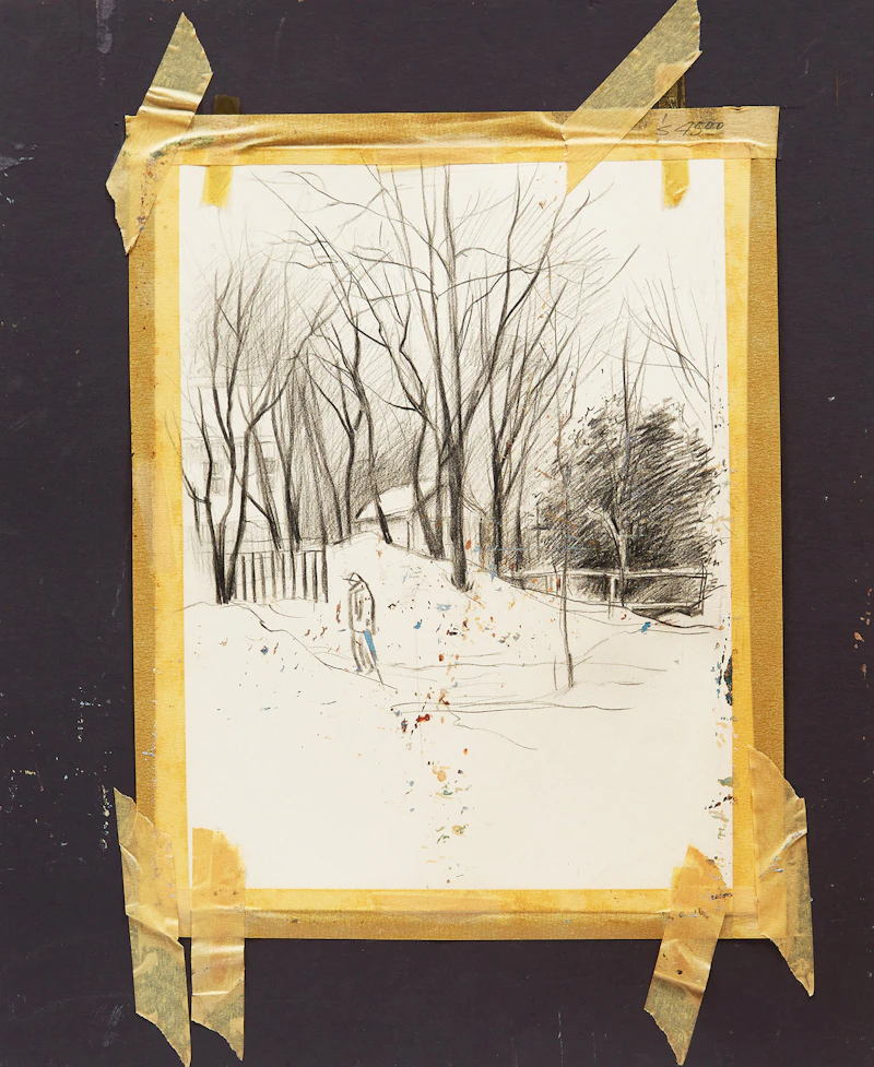 Louis  Dobry, Toronto, Victoria Pk. Ave, mixed media on paper - view 3