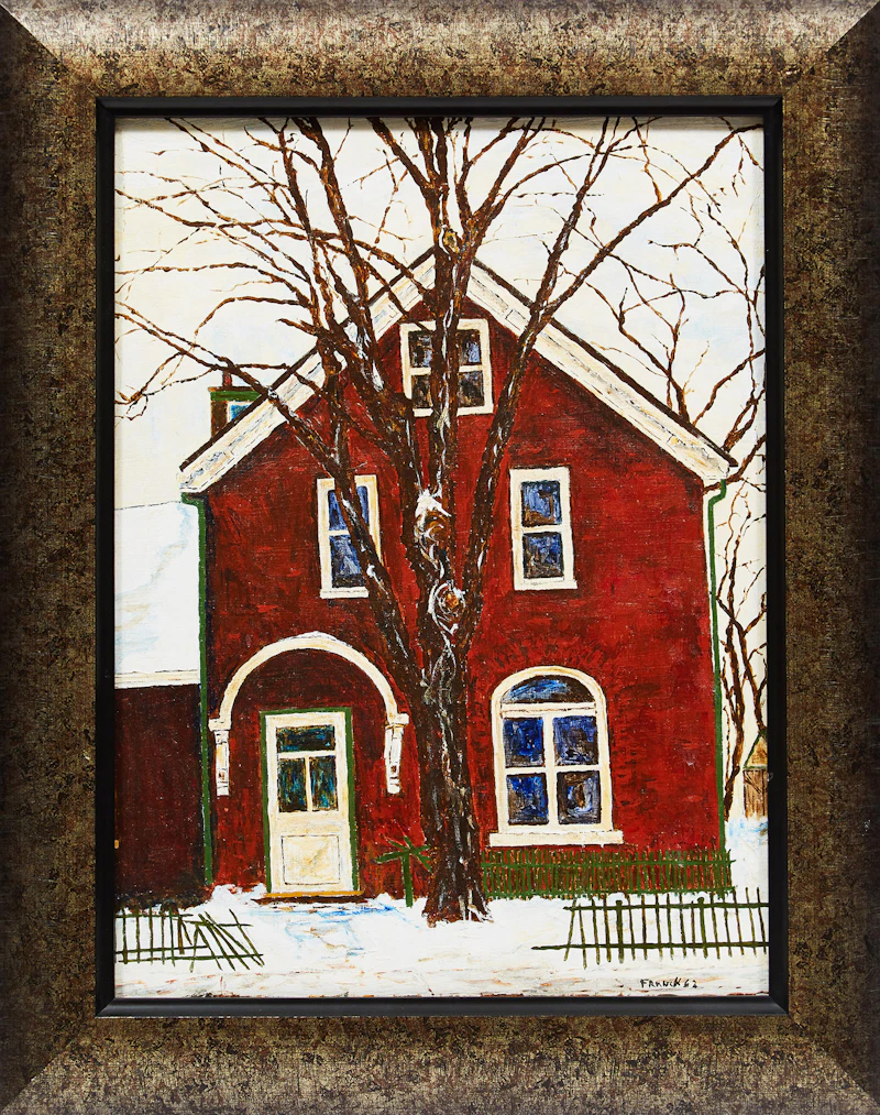 Albert Jacques Franck, Toronto House, oil on board, 1962 - view 2