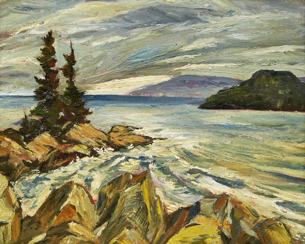 Lawrence Nickle, Wawa, oil on board, 1961