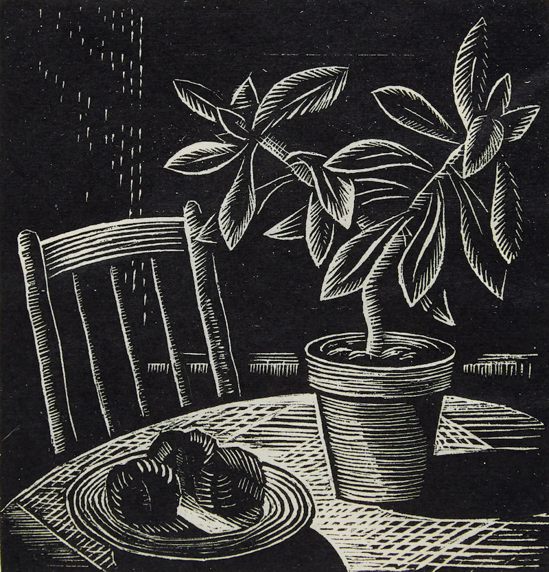 Rubber Plant by Carl Fellman Schaefer