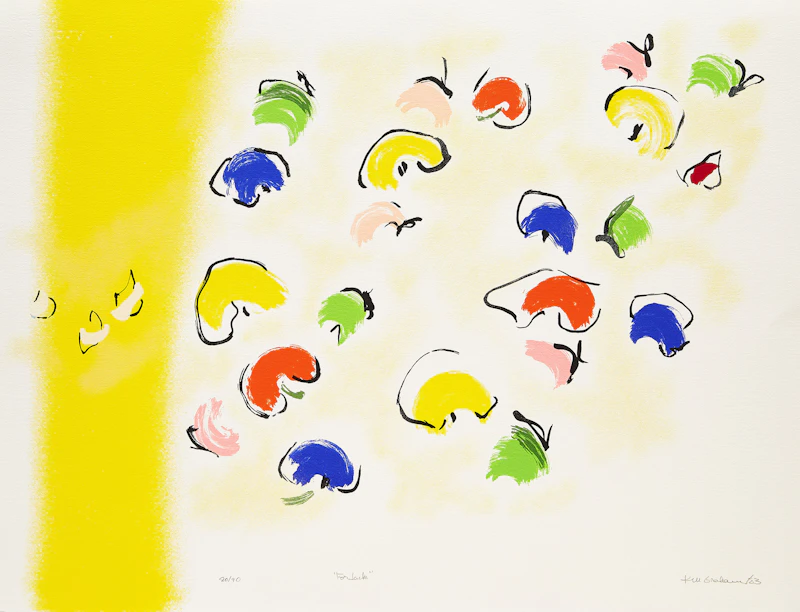 Eight Prints from the “Homage to Jack Bush” Portfolio by Various Artists