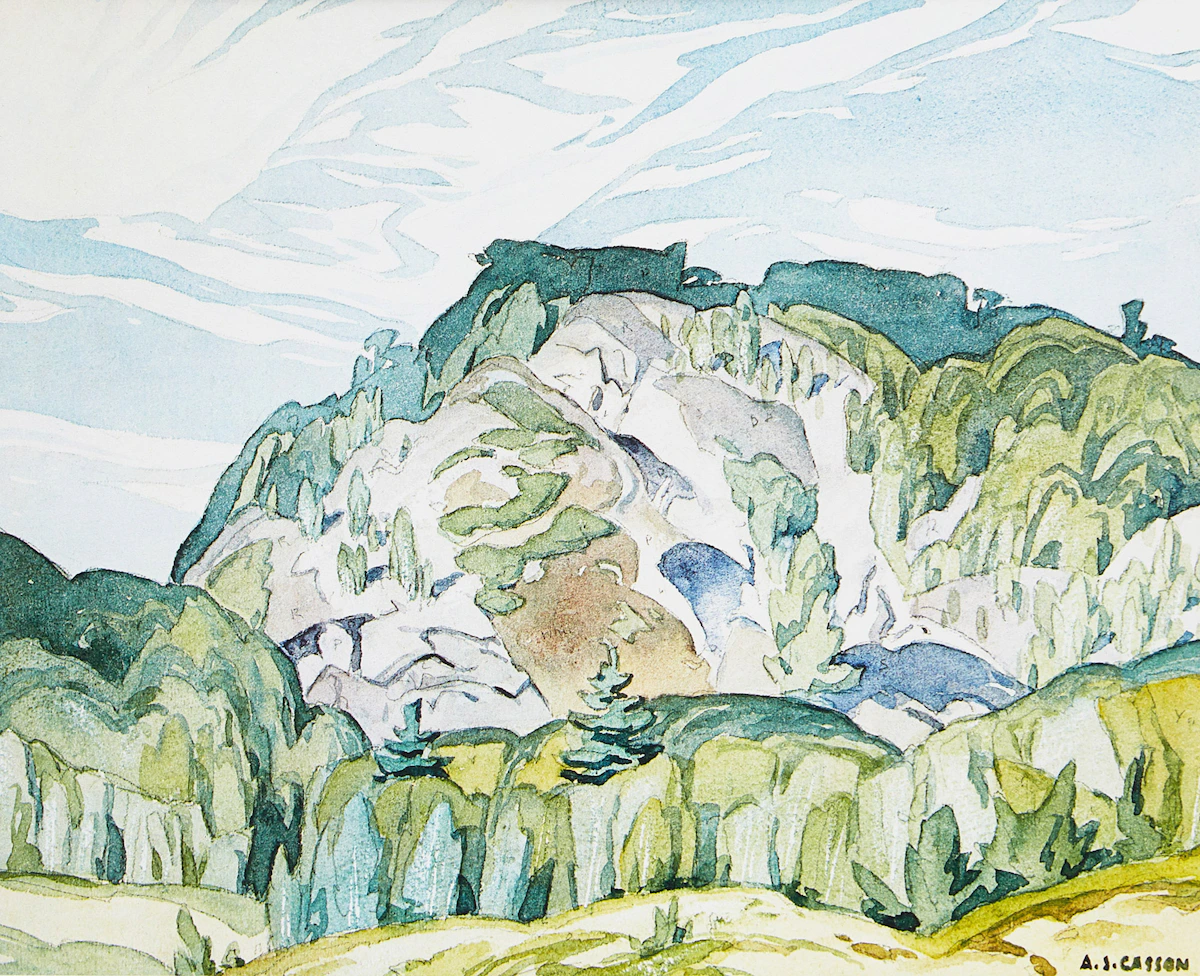 Alfred Joseph Casson, McGarry Flats, photolithographic reproduction