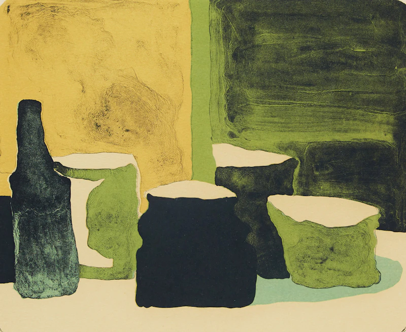 Toni Onley, Still Life, lithograph
