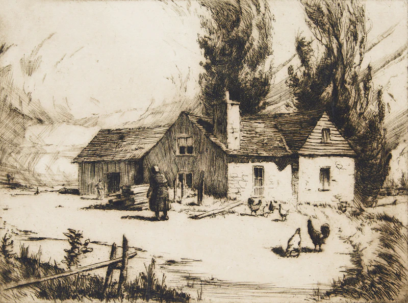 La maison Pontneuf, St. Joachim, P.Q. by Herbert Raine