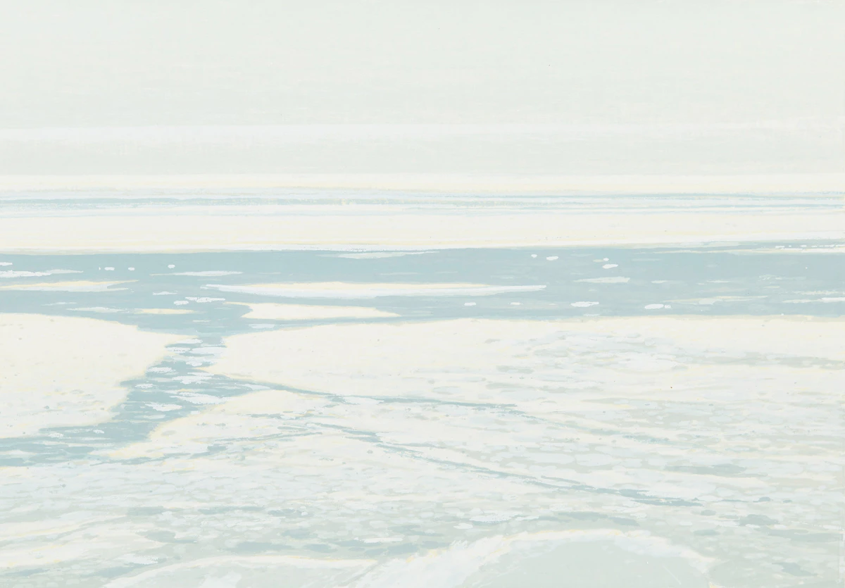 Gordon Appelbe Smith, Northumberland Strait III, colour serigraph, 1978