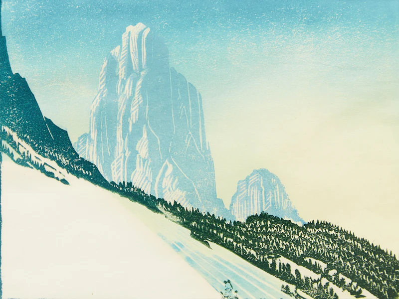 Mount Louis, Banff by Margaret Shelton