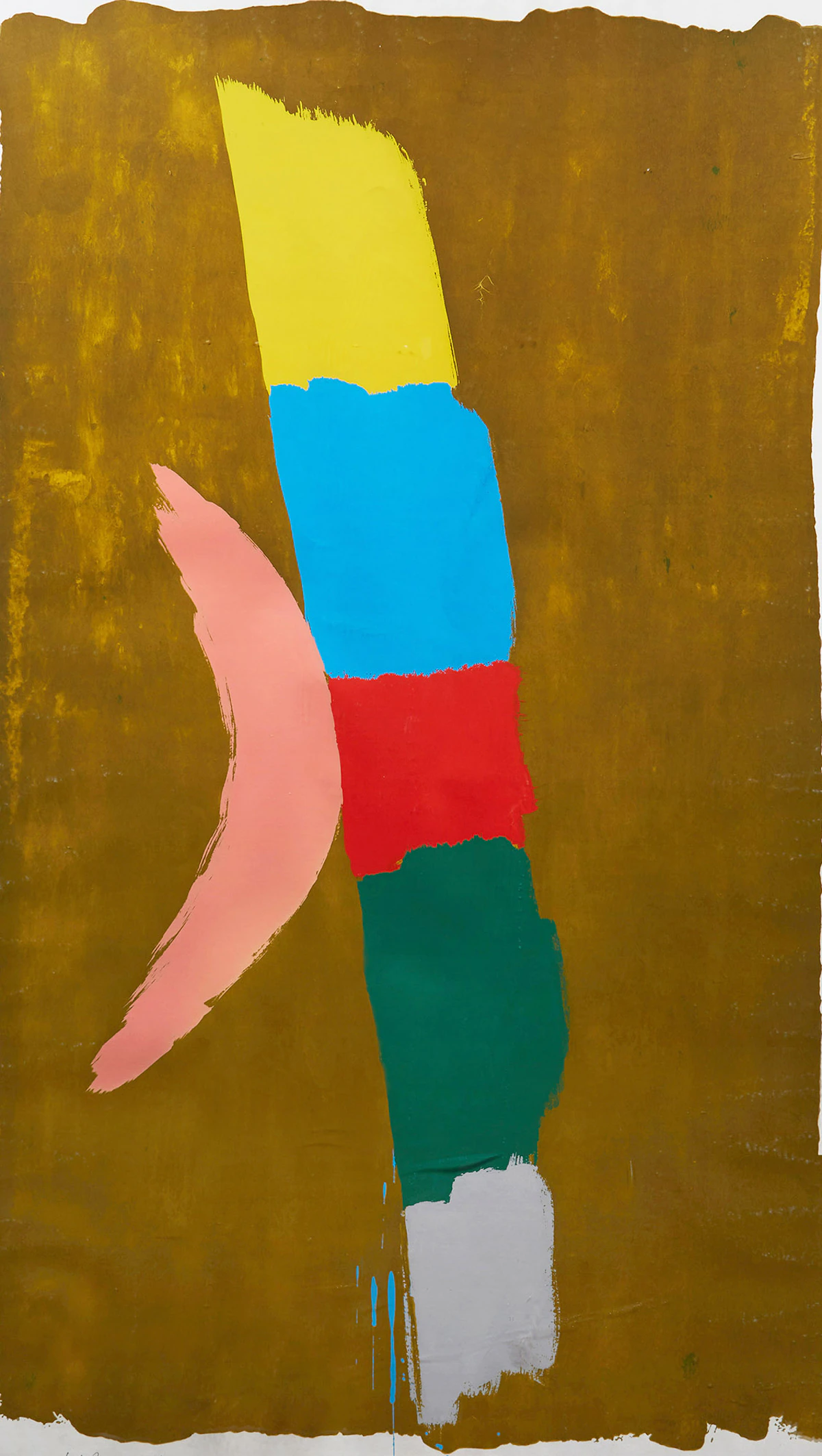 Jack Hamilton Bush, Lincoln Centre, screenprint in colours, 1974