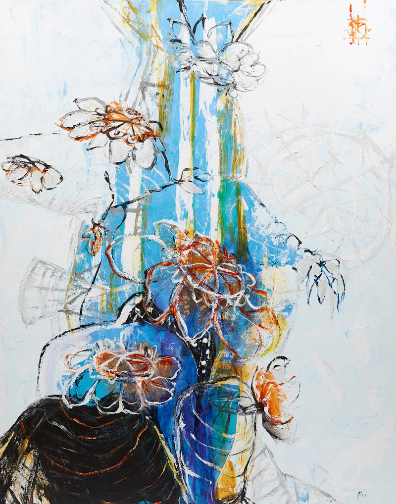 Teodora Pica, Prototype #5, oil on panel