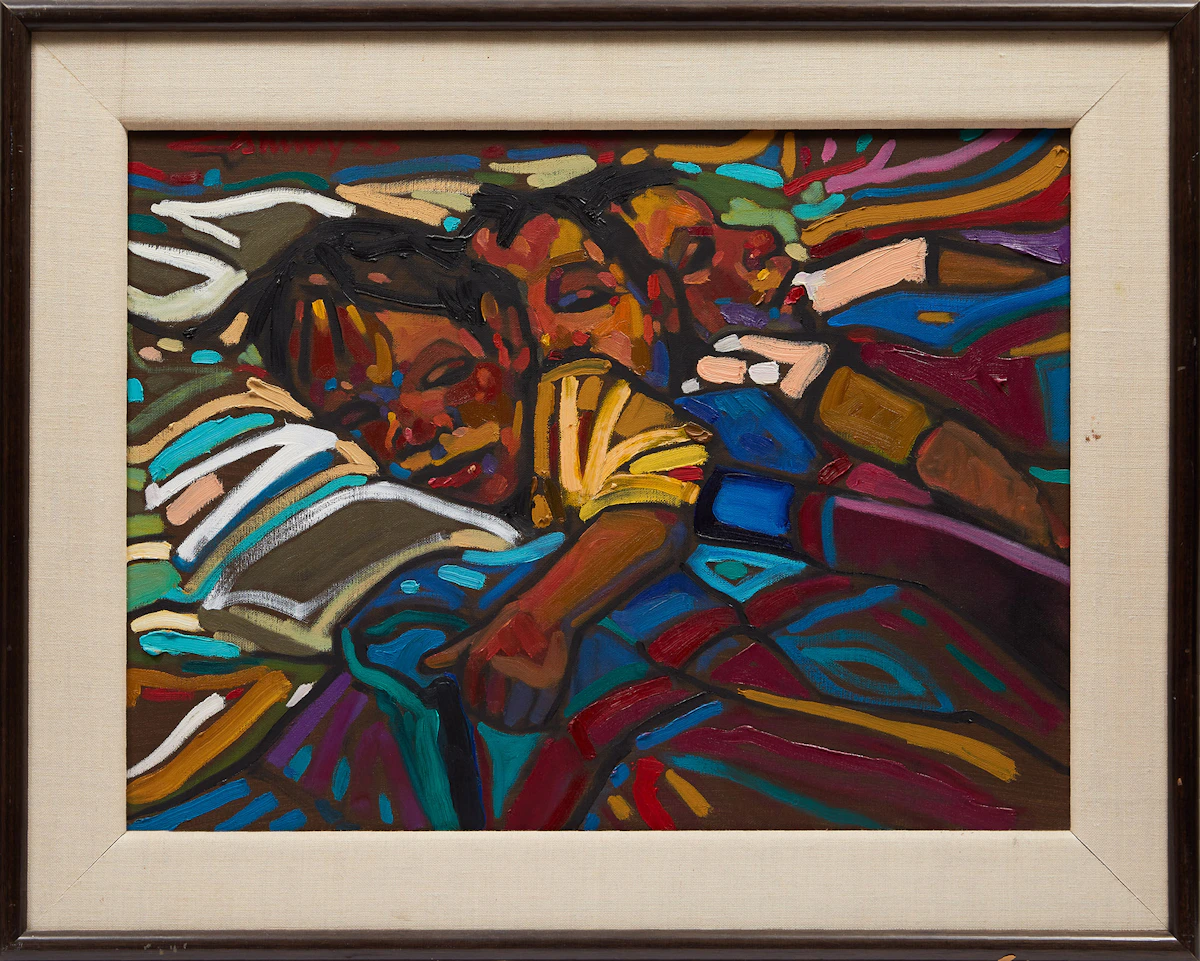 Christopher Allen Henry, The Quiet Time, oil on canvas, 1988