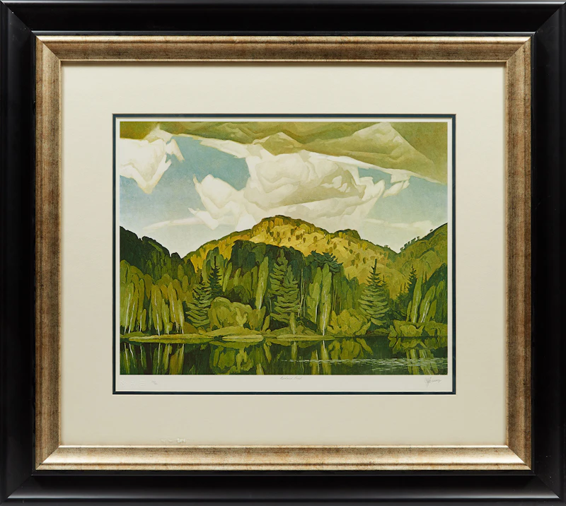 Alfred Joseph Casson, Bedard Pond, photolithographic reproduction