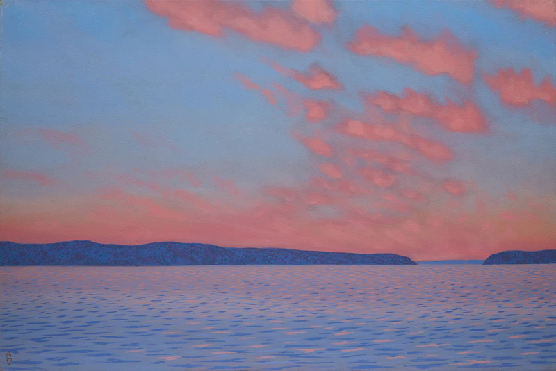 Moon River Morning by Philip Sybal