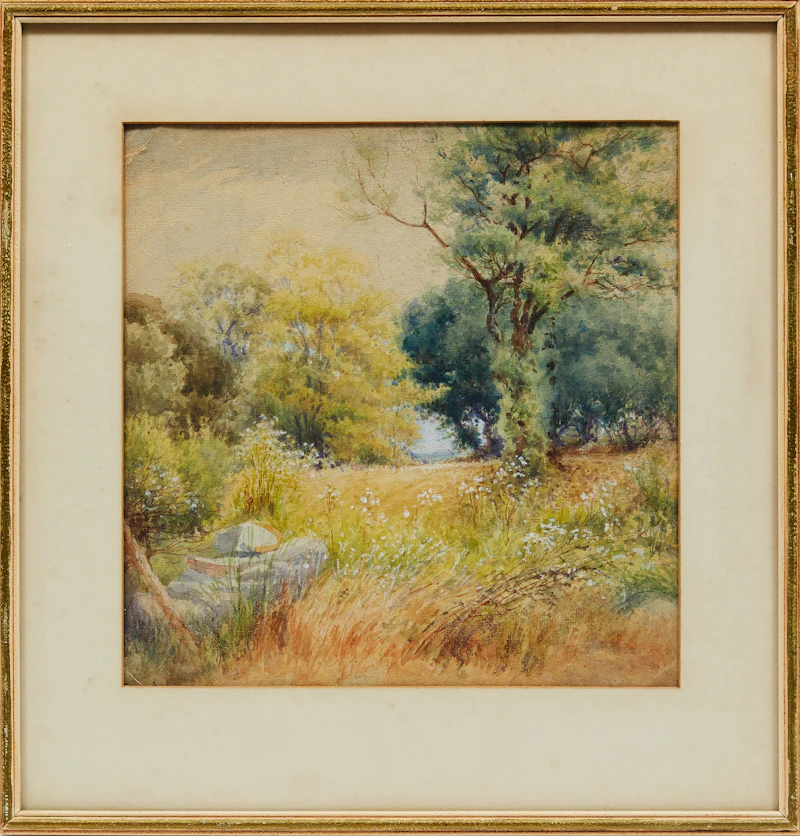 South East Side of Bridge, Old Cummer Ave. by Frederick Henry Brigden