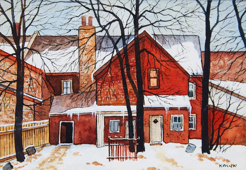 Back of Baldwin Street by John Kasyn