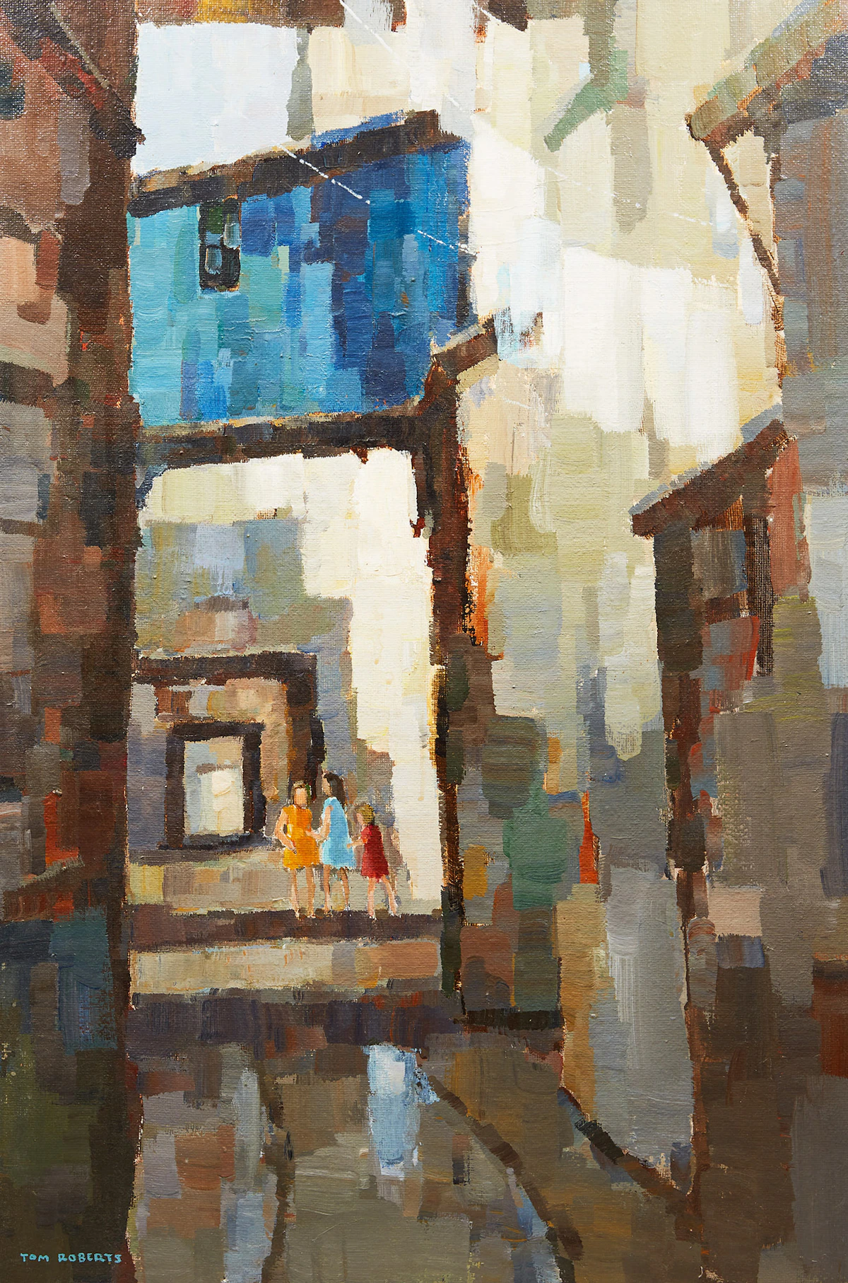 Thomas Keith Roberts, Sous Le Cap, oil on board, 1969