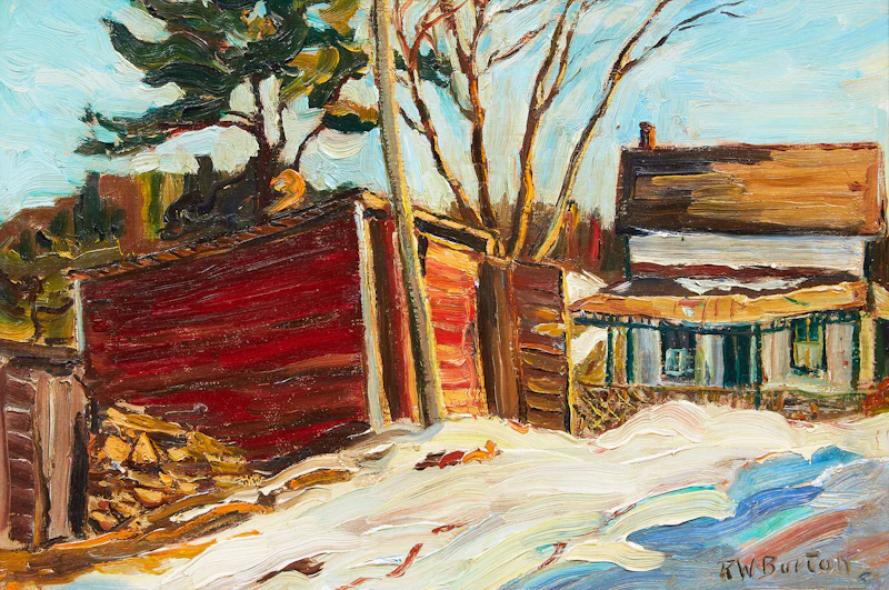 Farm Point, Que.  by Ralph Wallace Burton