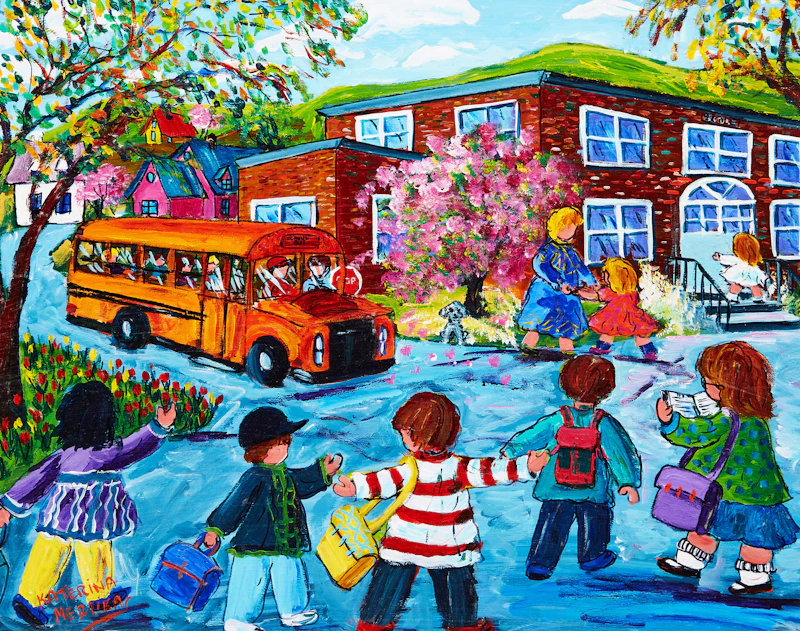 Close to School  by Katerina Mertikas