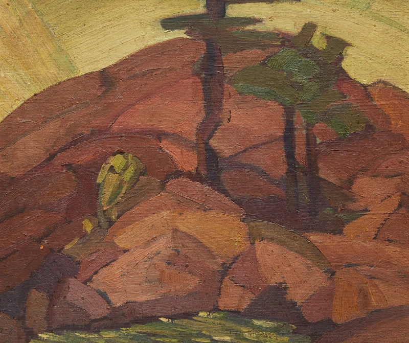 Rocks and Trees by Gordon McKinley Webber